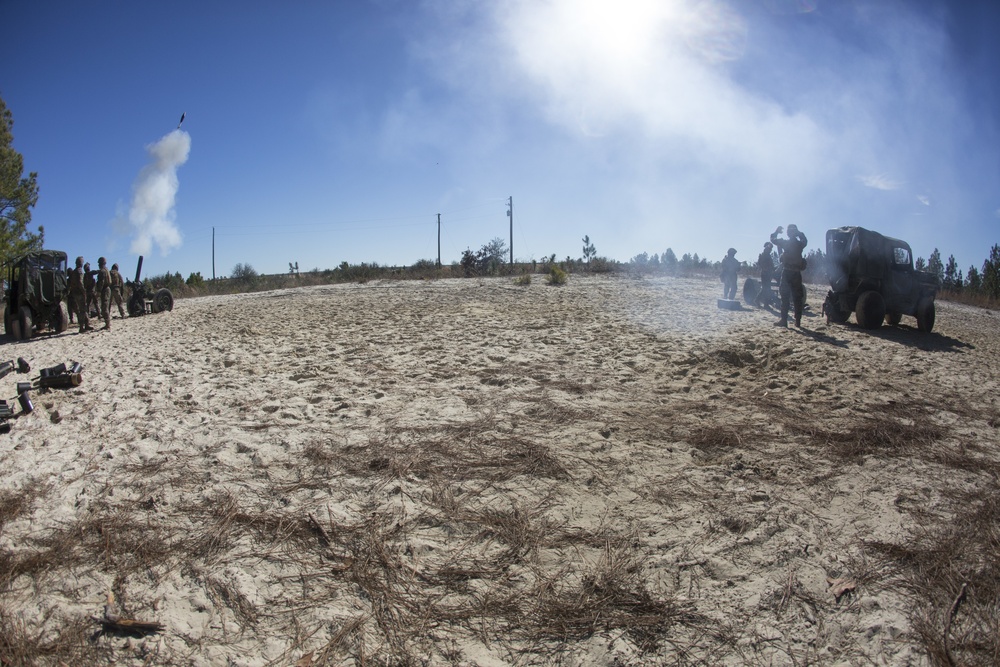 U.S. Marines with 1/10 FIREX 1-17