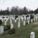 Wreaths Across America’s Wreath Retirement Day (clean up) in Arlington National Cemetery