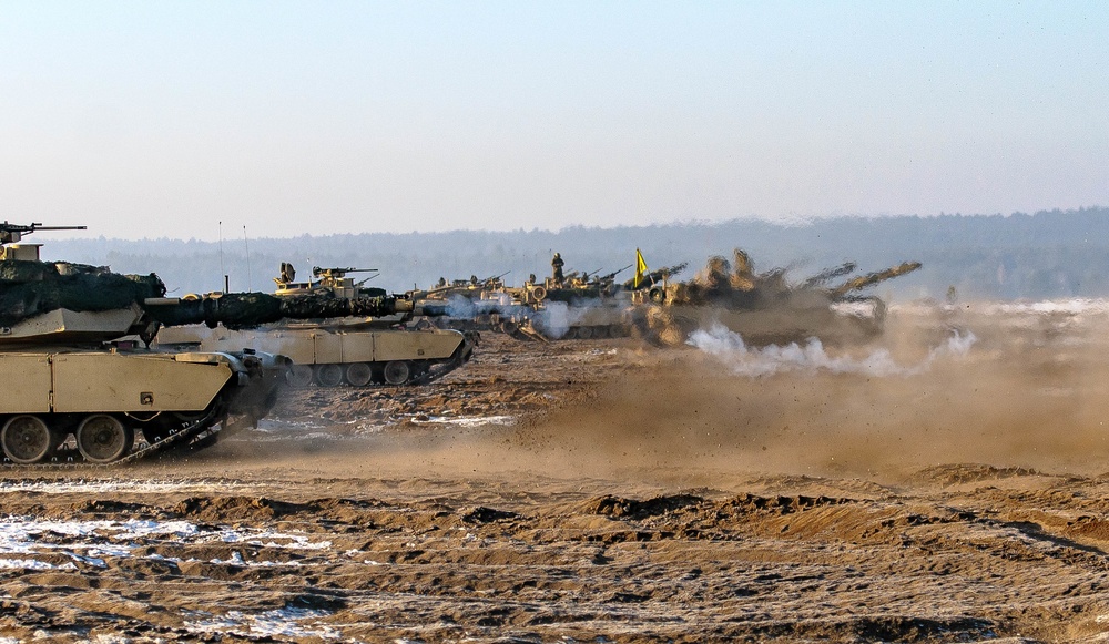 U.S. tank crews in Poland qualify, ready to fight