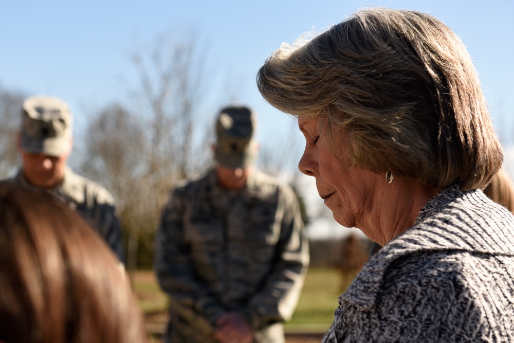 145th Communications Flight Change of Command