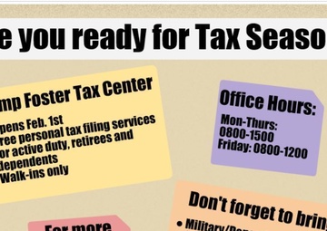 Camp Foster Tax Center opens for 2017 tax season
