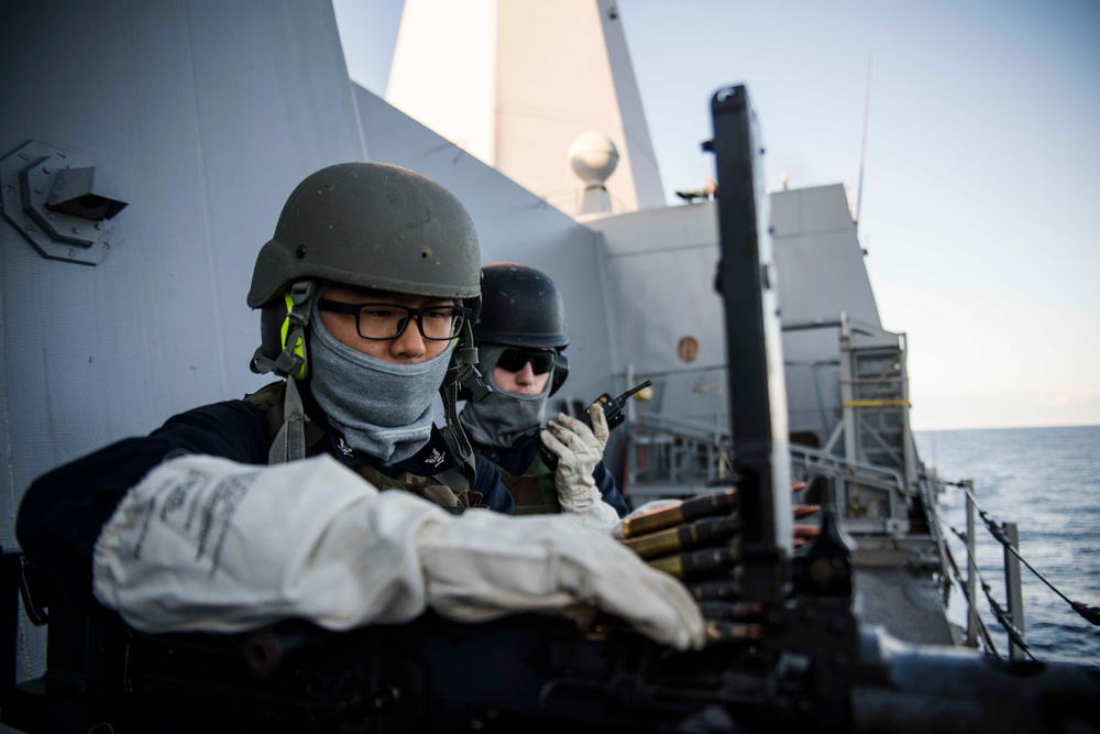 SCAT drill aboard USS Green Bay