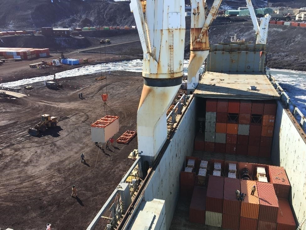 Offloading Cargo
