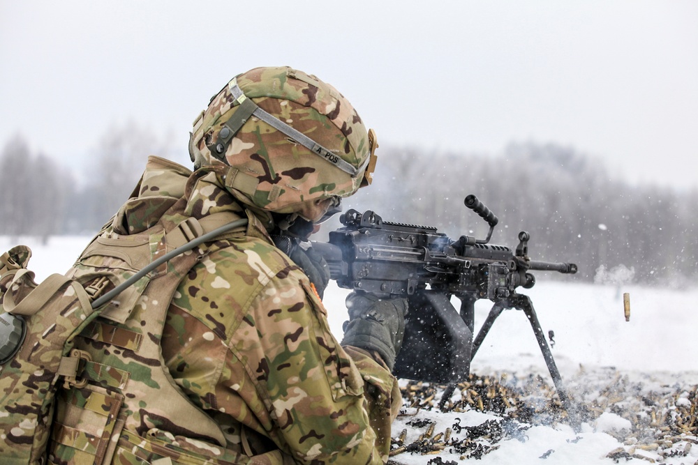 Warriors conduct Live Fire Exercise
