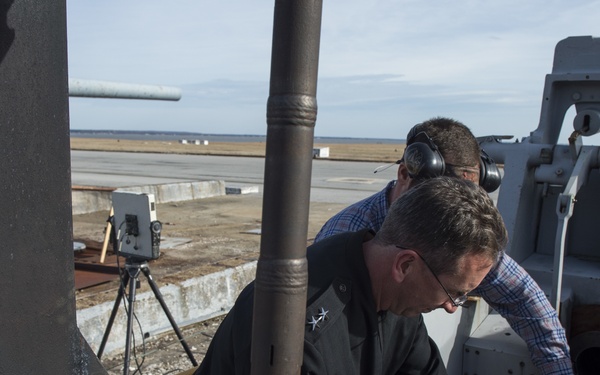 CNR Visits Railgun Site NSWC Dahlgren