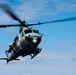 Helicopters land aboard USS Green Bay’s flight deck during patrol