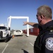 U.S. Customs and Border Protection inspects shipments into NRG Stadium