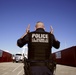 U.S. Customs and Border Protection inspects shipments into NRG Stadium