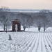 Snow blankets Arlington National Cemetery