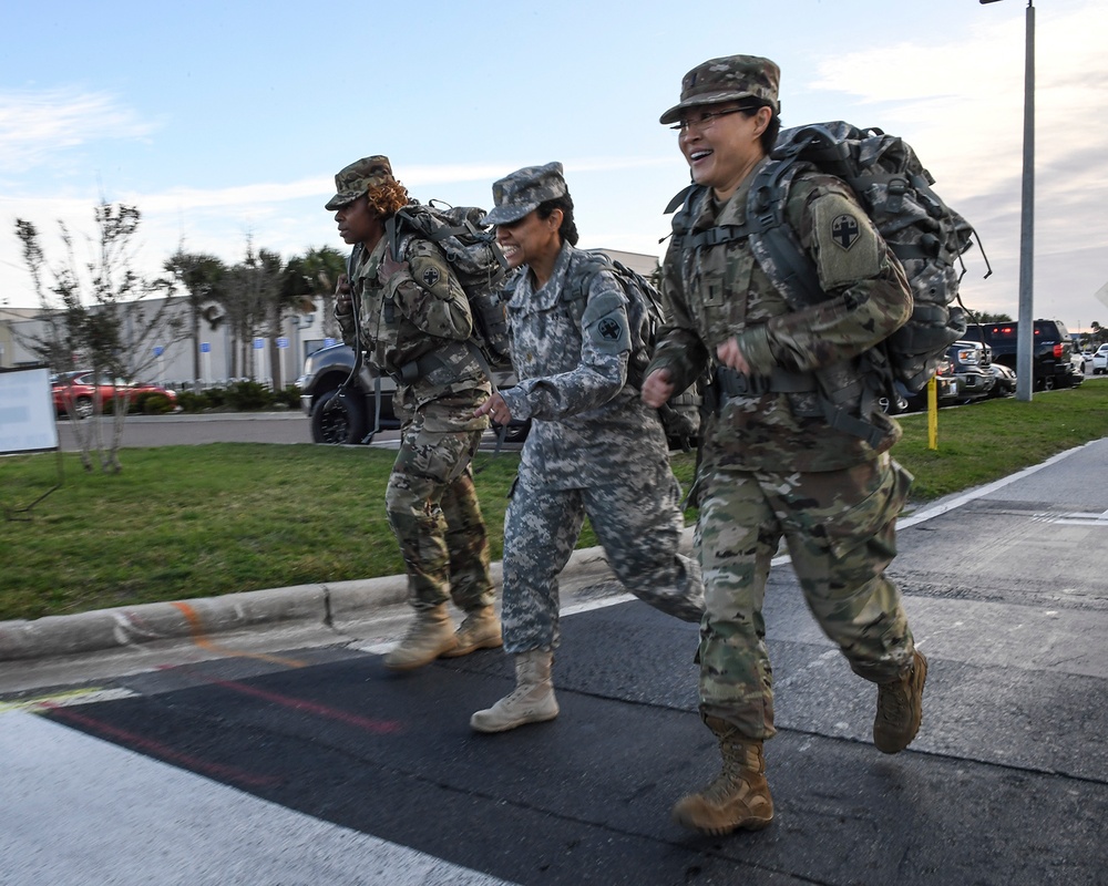 American Soldiers achieve German fitness badges at NAVSTA Mayport