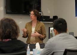 Navy nurse helps staff with self-mastery