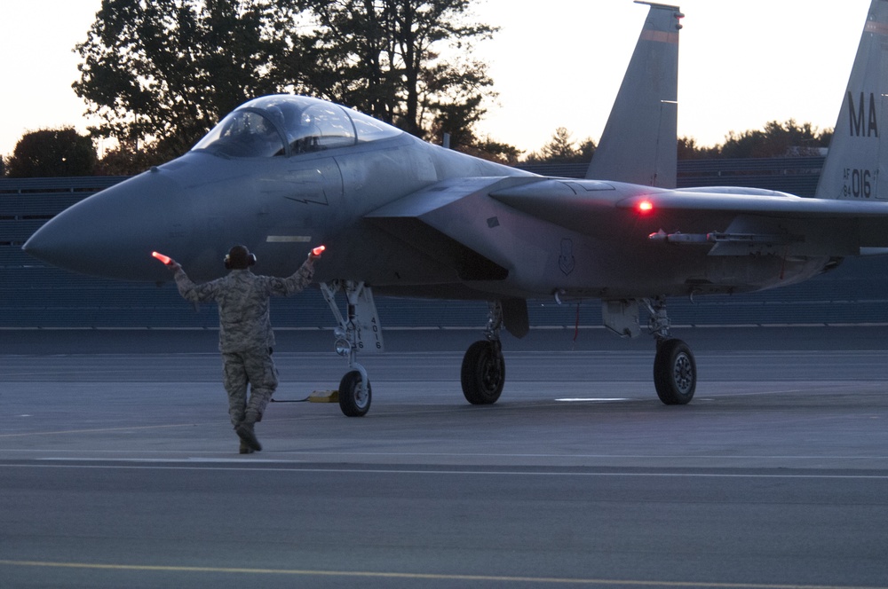 104th Fighter Wing Airmen Aim High on Alert Status Defending the Northeast