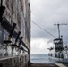 LCU 1666 conducts stern gate marriage with USS Green Bay