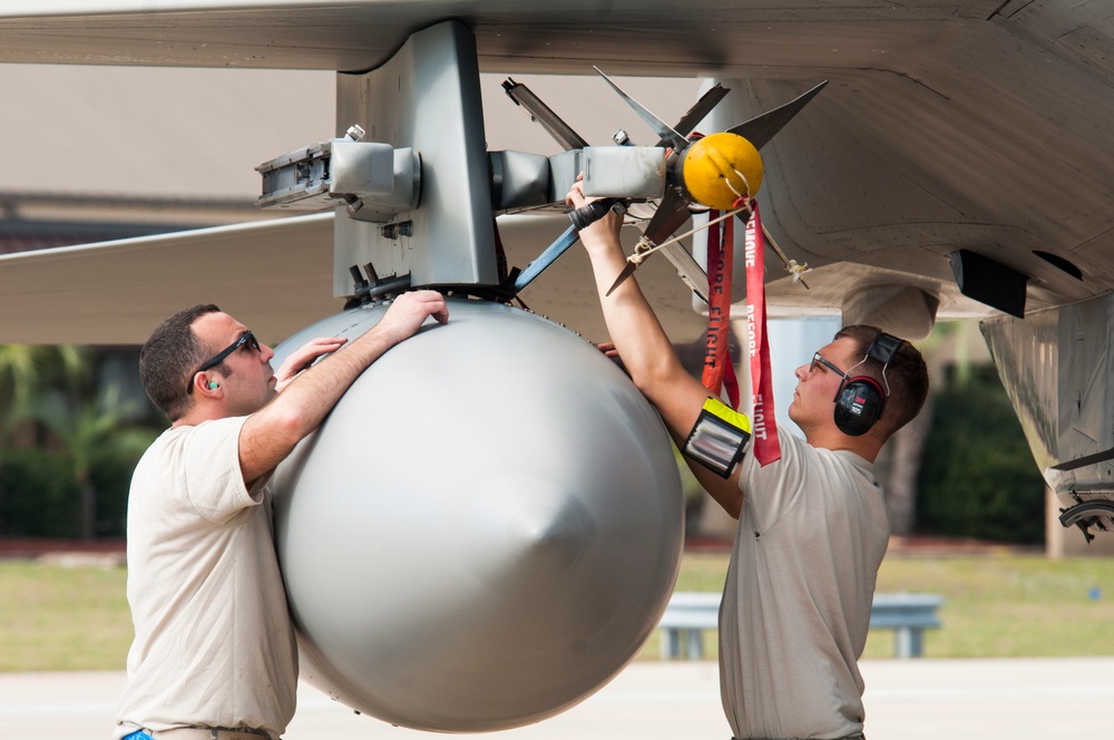 Barnestormer Airmen Deliver Munitions for the Mission