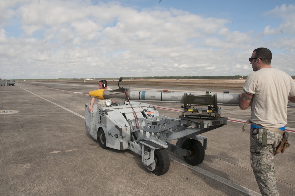 Barnestormer Airmen Deliver Munitions for the Mission