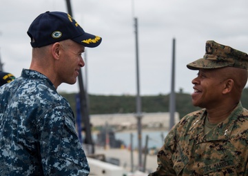 3rd Marine Division Tours the USS Green Bay