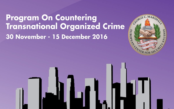Program on Countering Transnational Organize Crime Poster