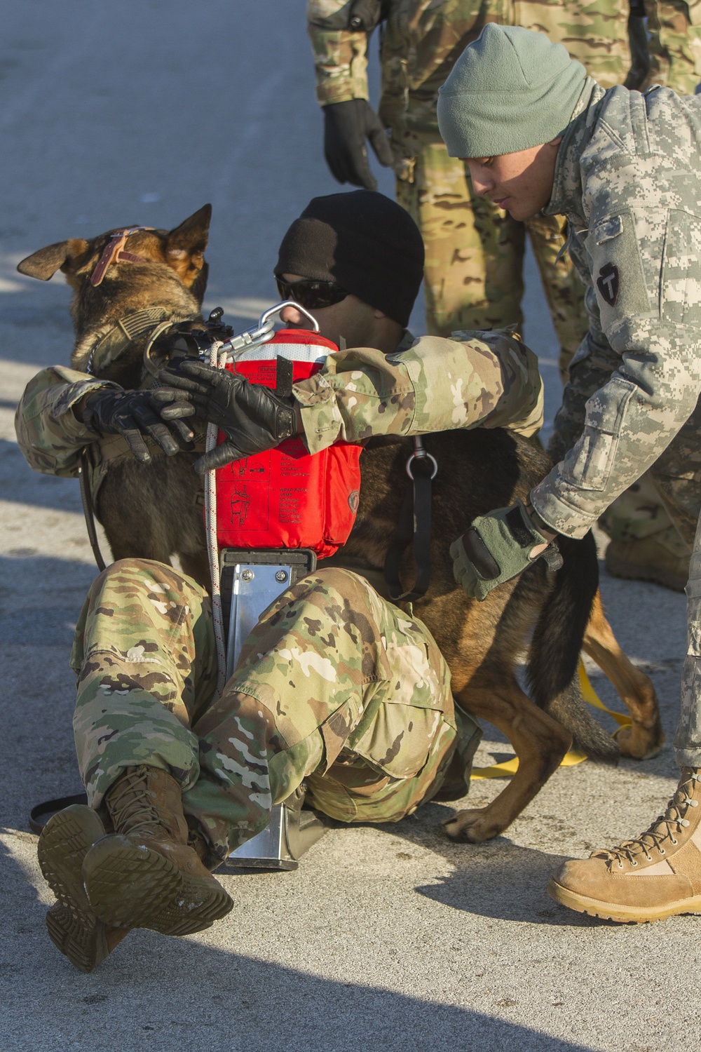 MWD Helicopter Familiarization Training