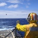 Sailors Practice for a Vertical Replenishment-at-Sea aboard USS Wayne E. Meyer (DDG 108)