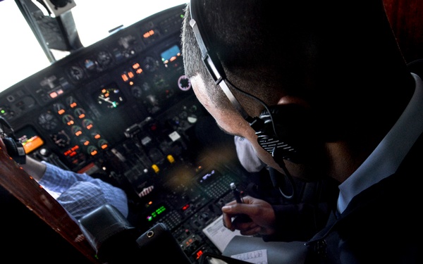 99th Airlift Squadron flight engineer perform unique, solo, selectively-manned Gulfstream mission