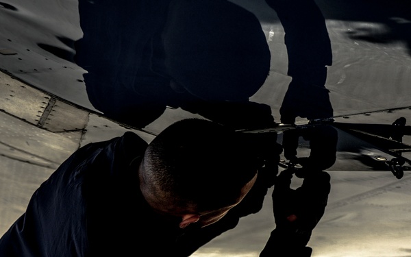 99th Airlift Squadron flight engineer perform unique, solo, selectively-manned Gulfstream mission