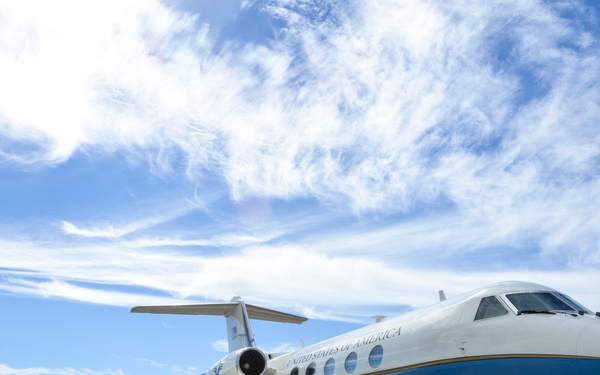 99th Airlift Squadron flight engineer perform unique, solo, selectively-manned Gulfstream mission