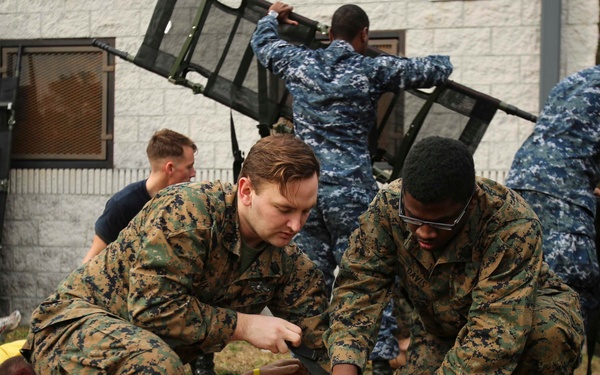 Corpsmen train to save the Corps’ men
