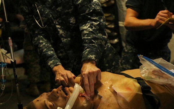 Corpsmen train to save the Corps’ men