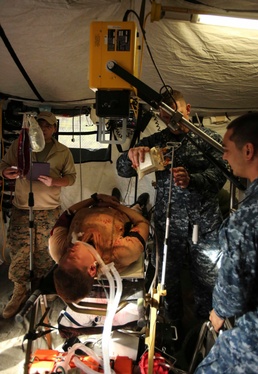 Corpsmen train to save the Corps’ men