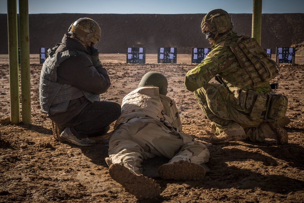 Ninevah Police group and zero AK-47 assault rifles