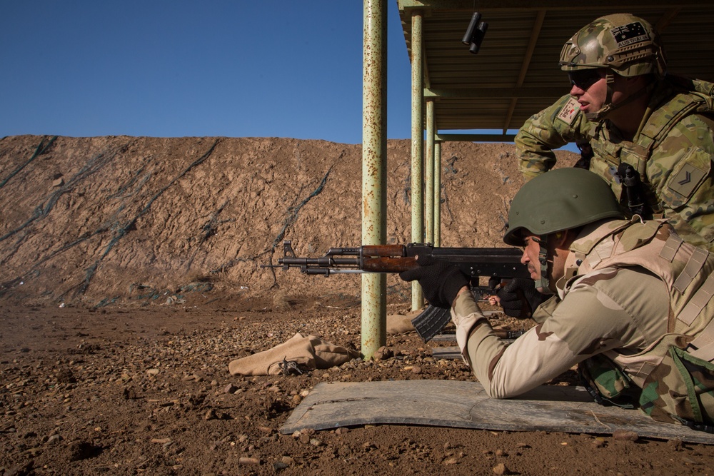 Ninevah Police group and zero AK-47 assault rifles