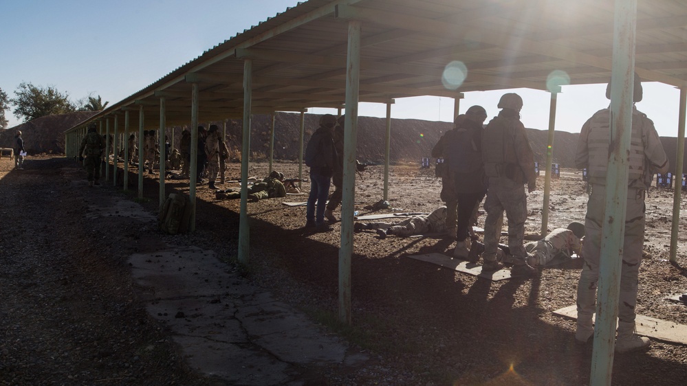 Ninevah Police group and zero AK-47 assault rifles