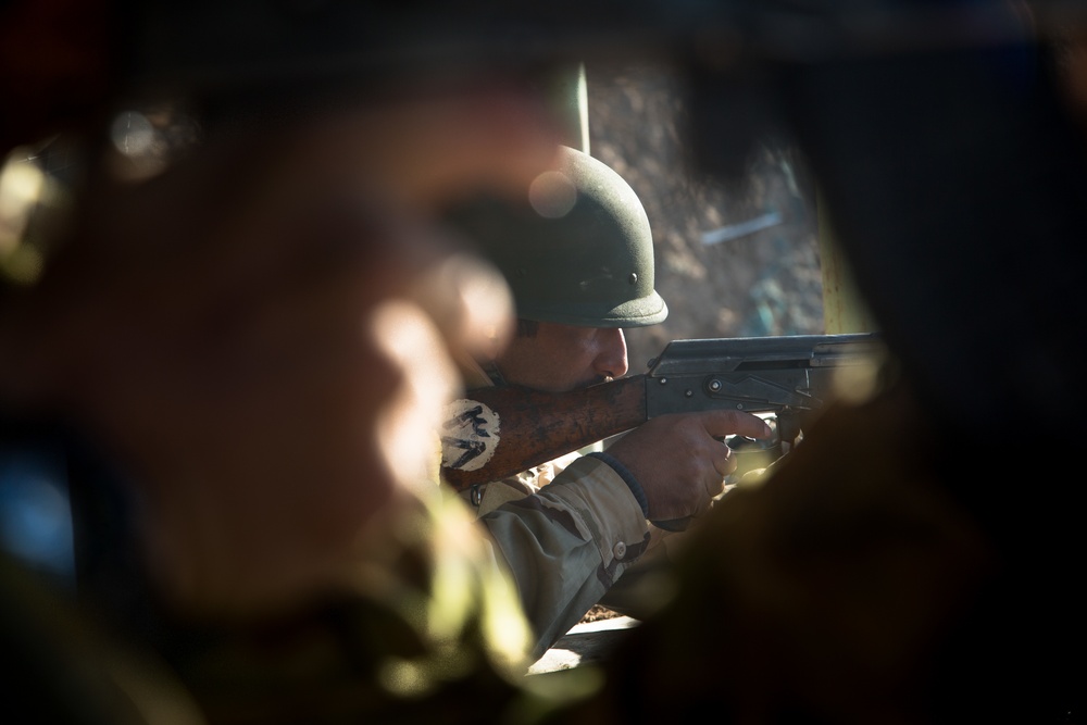 Ninevah Police group and zero AK-47 assault rifles