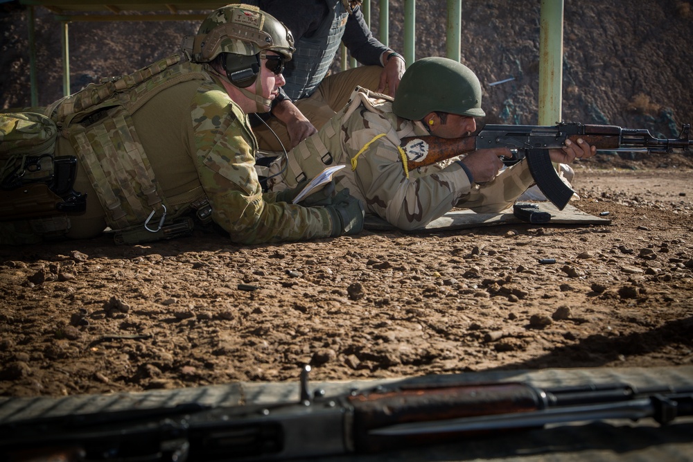 Ninevah Police group and zero AK-47 assault rifles