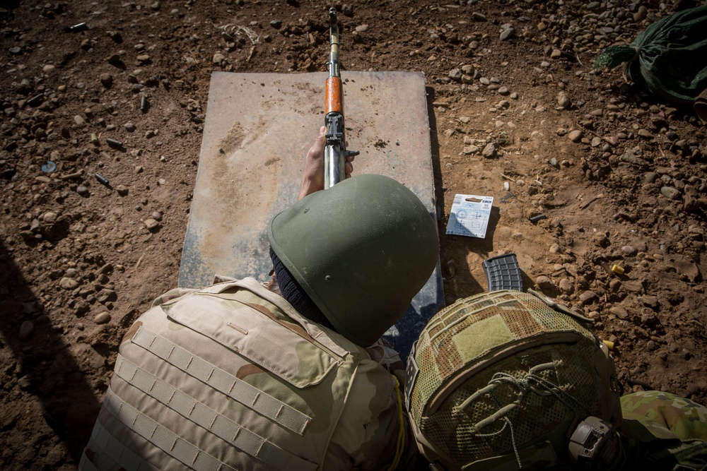 Ninevah Police group and zero AK-47 assault rifles