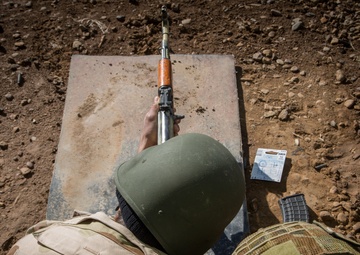 Ninevah Police group and zero AK-47 assault rifles