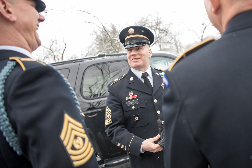 SEAC Visits 3rd U.S. Infantry Regiment (The Old Guard)