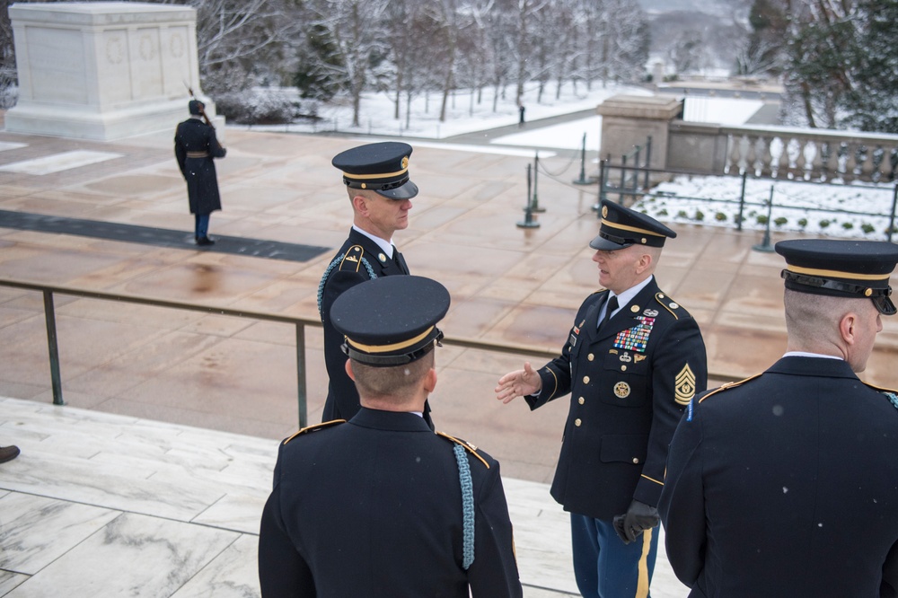 SEAC Visits 3rd U.S. Infantry Regiment (The Old Guard)