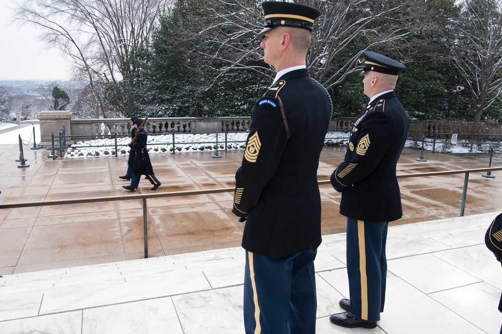 SEAC Visits 3rd U.S. Infantry Regiment (The Old Guard)