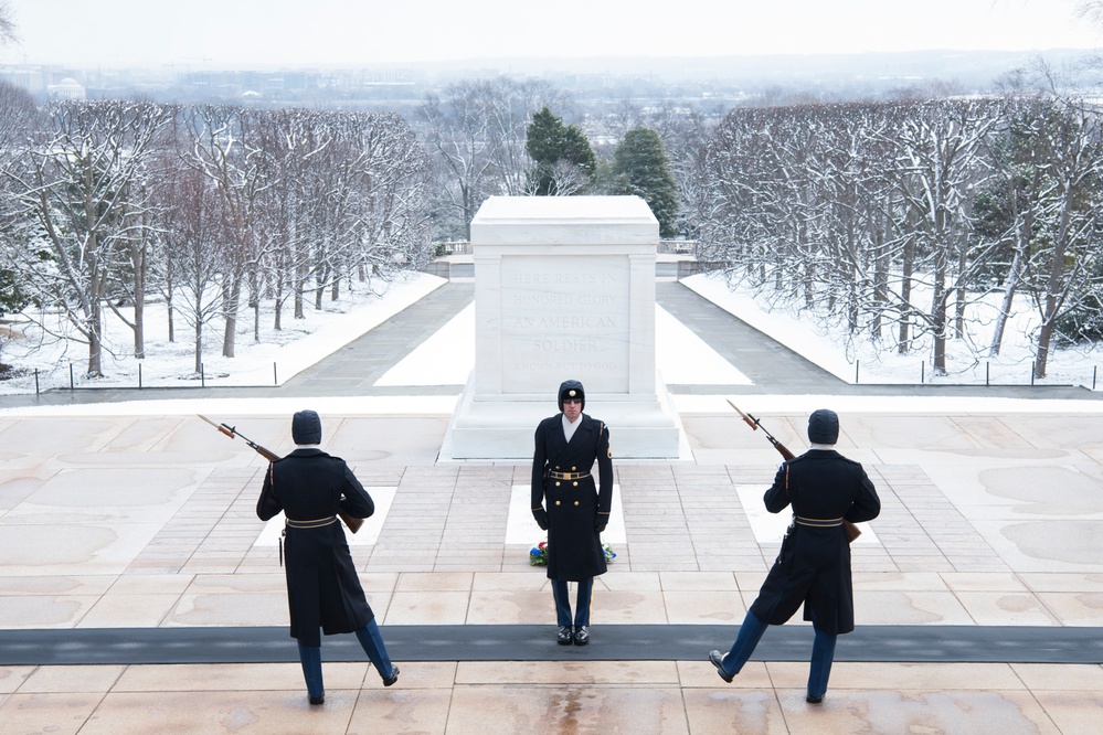 SEAC Visits 3rd U.S. Infantry Regiment (The Old Guard)