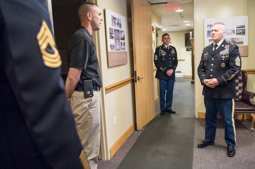 SEAC Visits 3rd U.S. Infantry Regiment (The Old Guard)