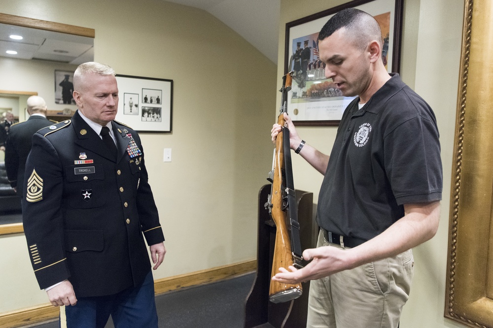 SEAC Visits 3rd U.S. Infantry Regiment (The Old Guard)
