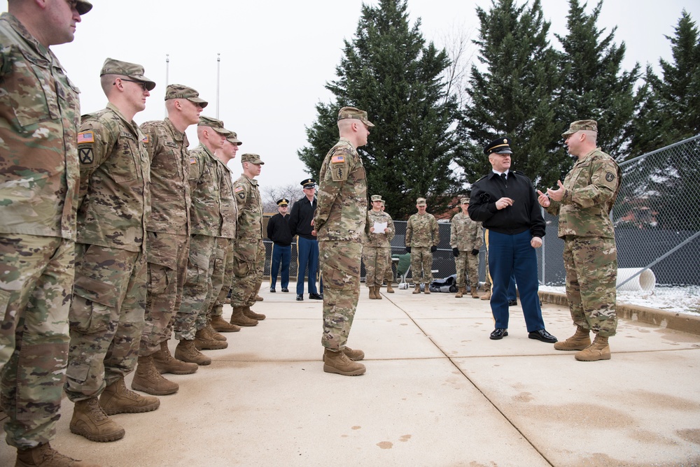 SEAC Visits 3rd U.S. Infantry Regiment (The Old Guard)