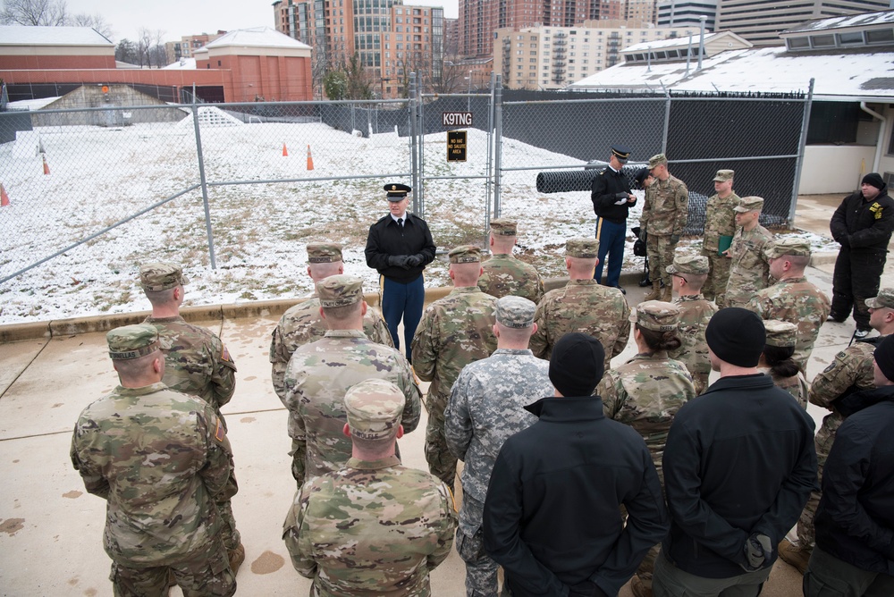 SEAC Visits 3rd U.S. Infantry Regiment (The Old Guard)