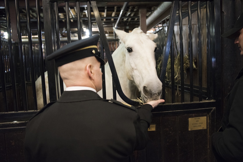 SEAC Visits 3rd U.S. Infantry Regiment (The Old Guard)