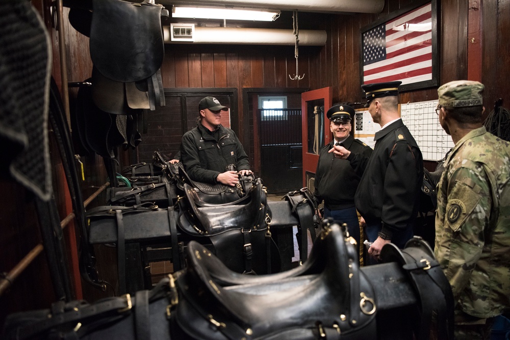SEAC Visits 3rd U.S. Infantry Regiment (The Old Guard)