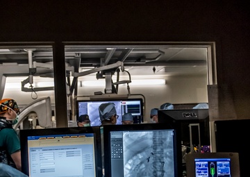 Belvoir Hospital performs first Y-90 liver cancer treatment in Mid-Atlantic region.