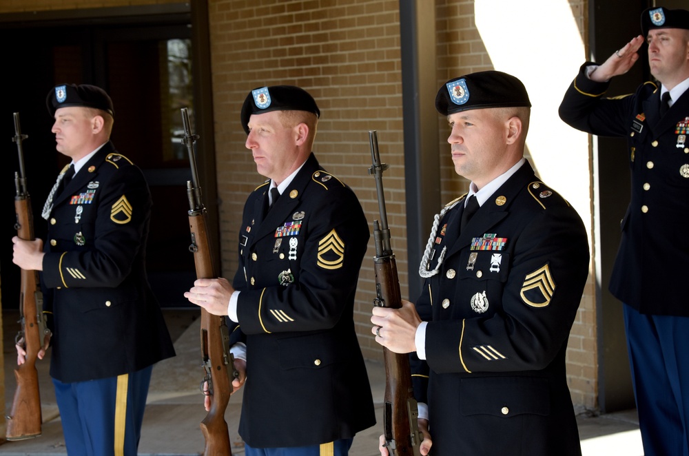 Staff Sgt. Cameron Beckwith Memorial Ceremony