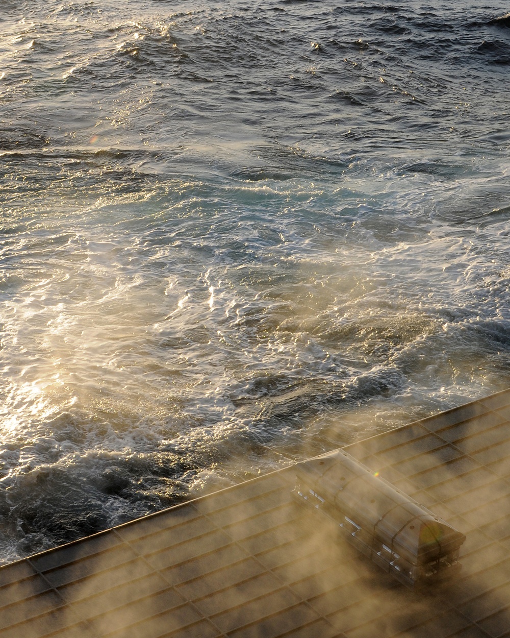 USS Makin Island Burial At Sea