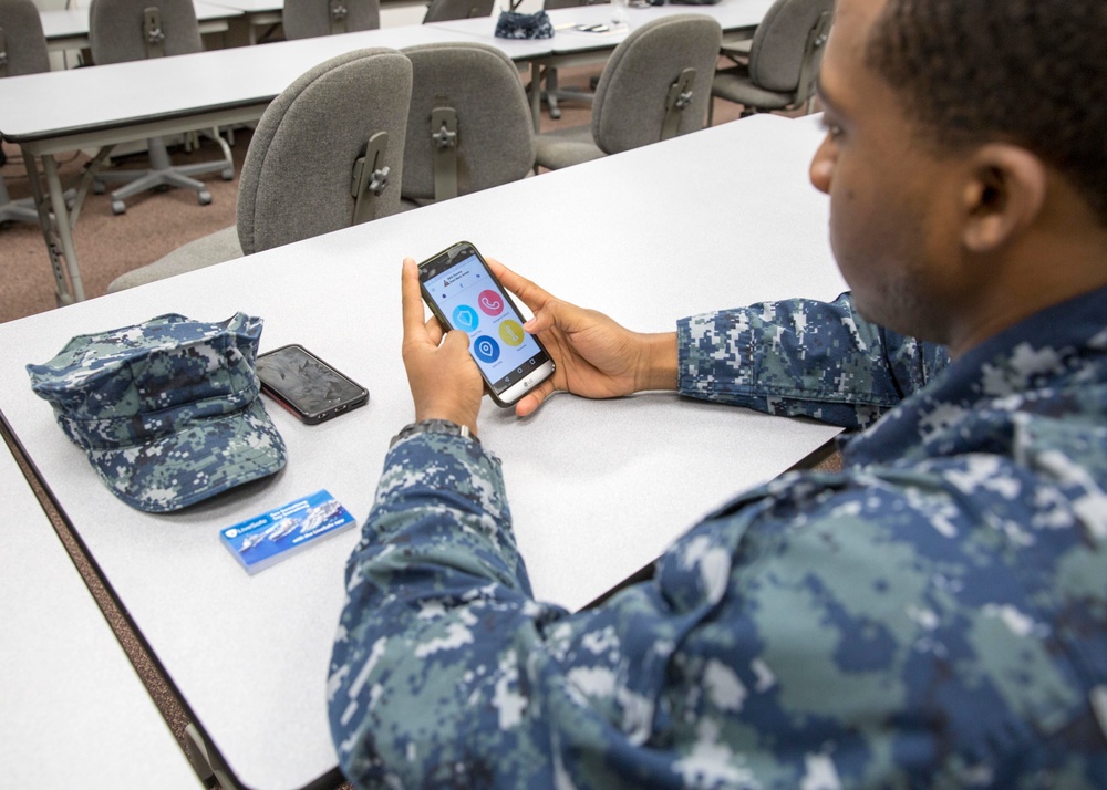 Navy's LiveSafe Smartphone Application pilot program focus group